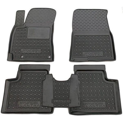 Set tappetini di gomma su misura per Hyundai Elantra CN7 (2021 in poi)
