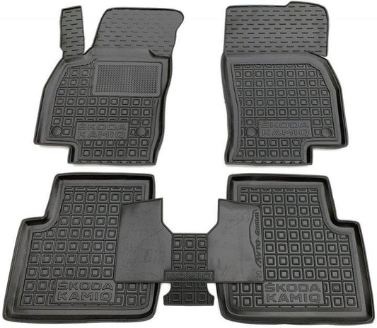 Set tappetini di gomma su misura per Skoda Kamiq (dal 2019)