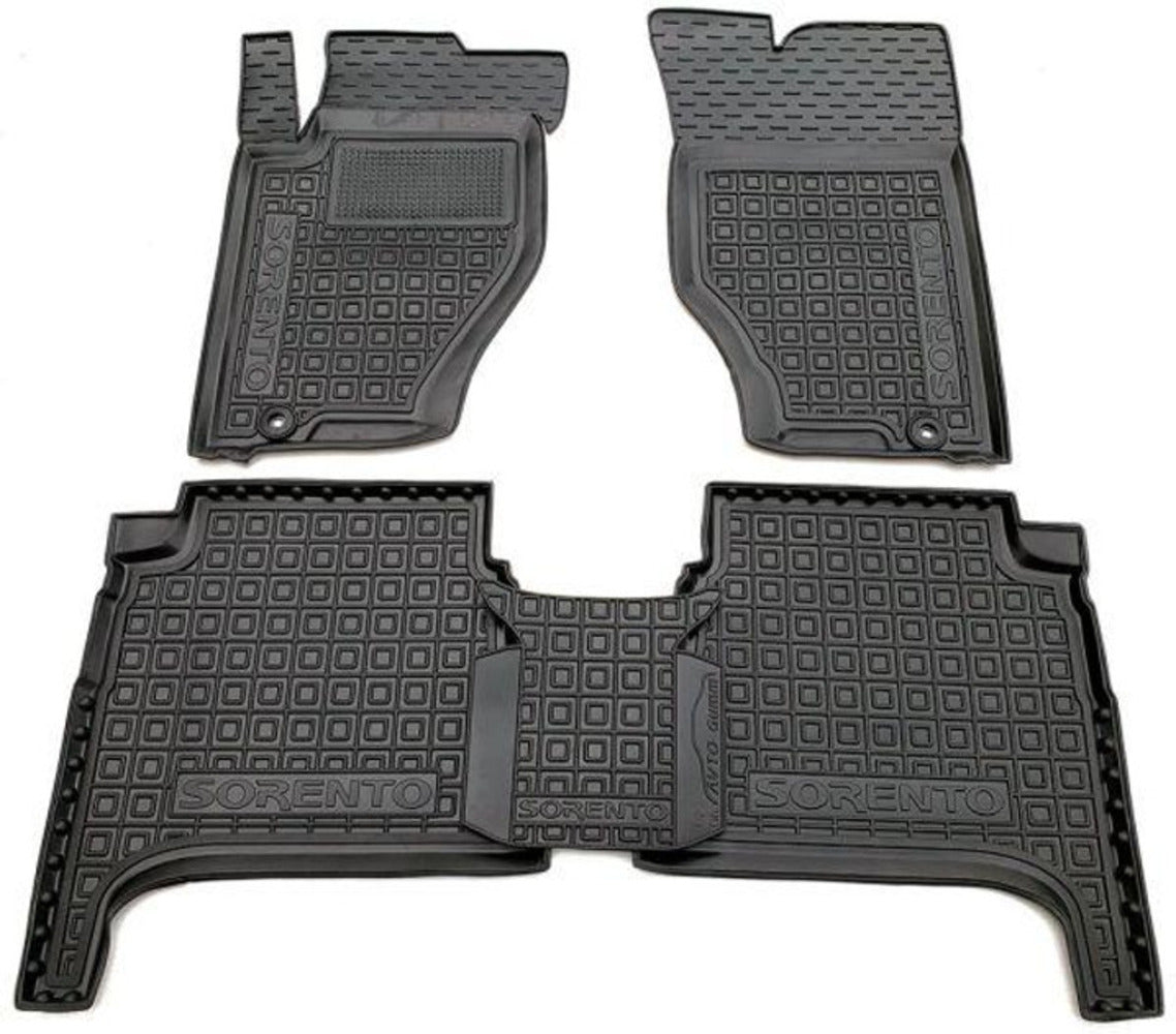 Set tappetini di gomma su misura per Kia Sorento (2002-2009)