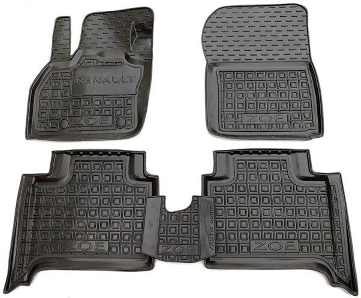 Set tappetini di gomma su misura per Renault Zoe (2012-2024)