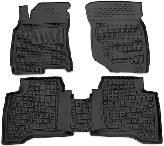Set tappetini di gomma su misura per  Nissan X-Trail (T30) (2001–2007)