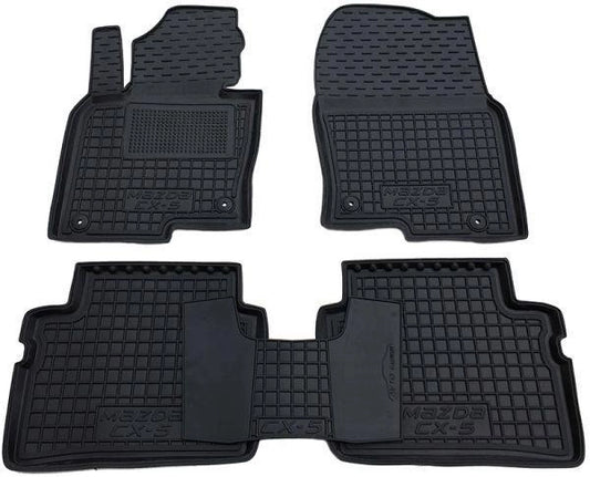 Set tappetini di gomma su misura per Mazda CX-5 2 (2017-presente)