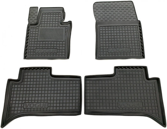 Set tappetini di gomma su misura per  Range Rover Vogue (2002–2012)