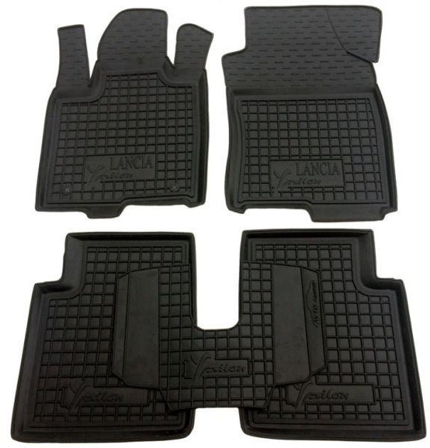 Set tappetini di gomma su misura per Lancia Ypsilon (2011-2025)