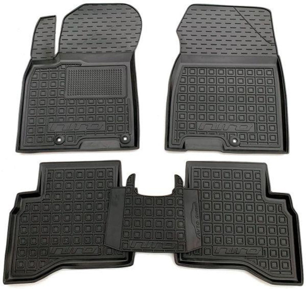 Set tappetini di gomma su misura per Kia Niro (2016-2021)