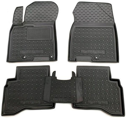 Set tappetini di gomma su misura per Kia Niro (2016-2021)