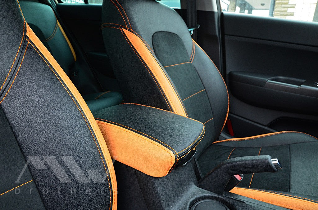 Set coprisedili su misura per Hyundai Tucson 3 (TL) (2015-2021), Leather Style