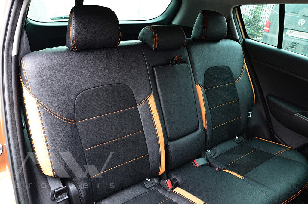 Set coprisedili su misura per Hyundai Tucson 3 (TL) (2015-2021), Leather Style