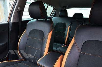 Set coprisedili su misura per Hyundai Tucson 3 (TL) (2015-2021), Leather Style