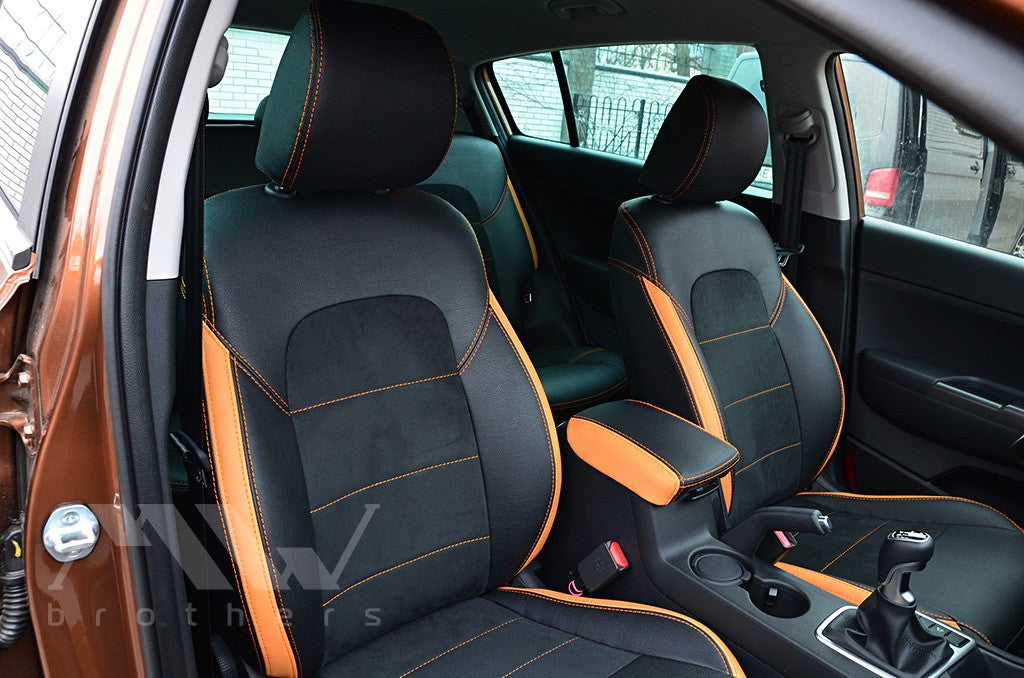 Set coprisedili su misura per Hyundai Tucson 3 (TL) (2015-2021), Leather Style