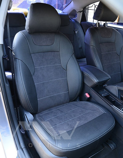 Set coprisedili su misura per Hyundai Sonata (YF) (2010-2014), Leather Style