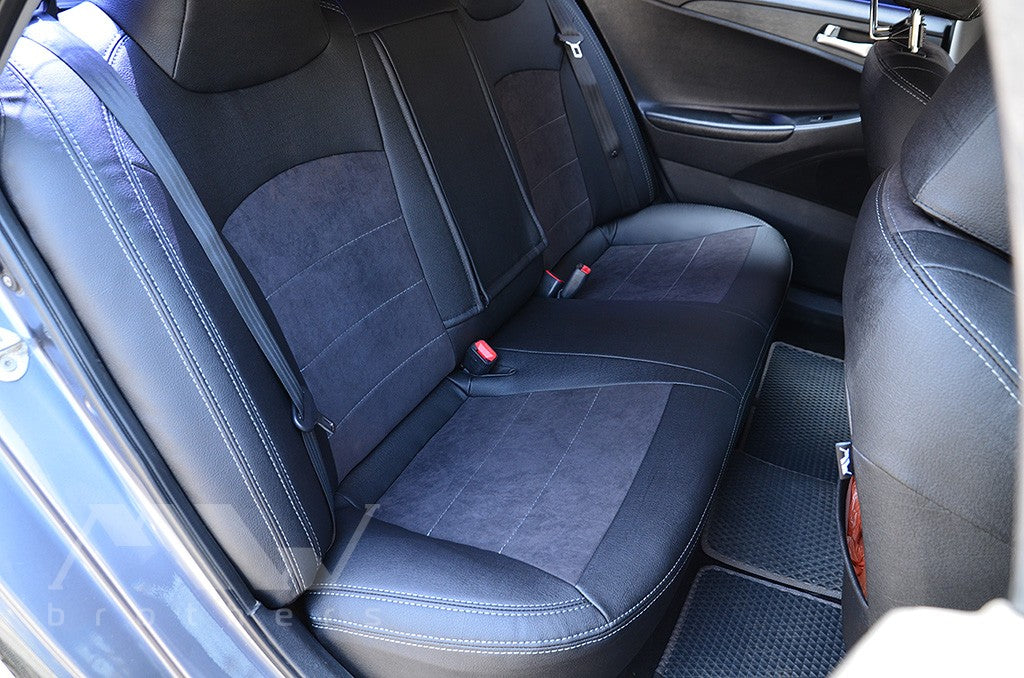 Set coprisedili su misura per Hyundai Sonata (YF) (2010-2014), Leather Style