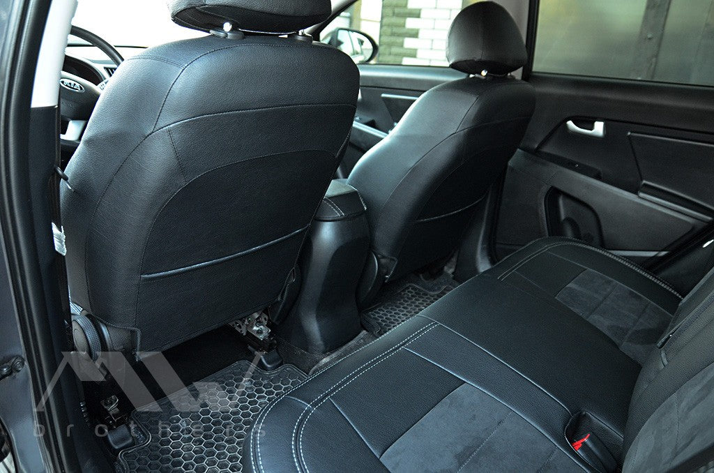 Set coprisedili su misura per KIA Sportage 3 (SL) (2010-2015), Leather Style