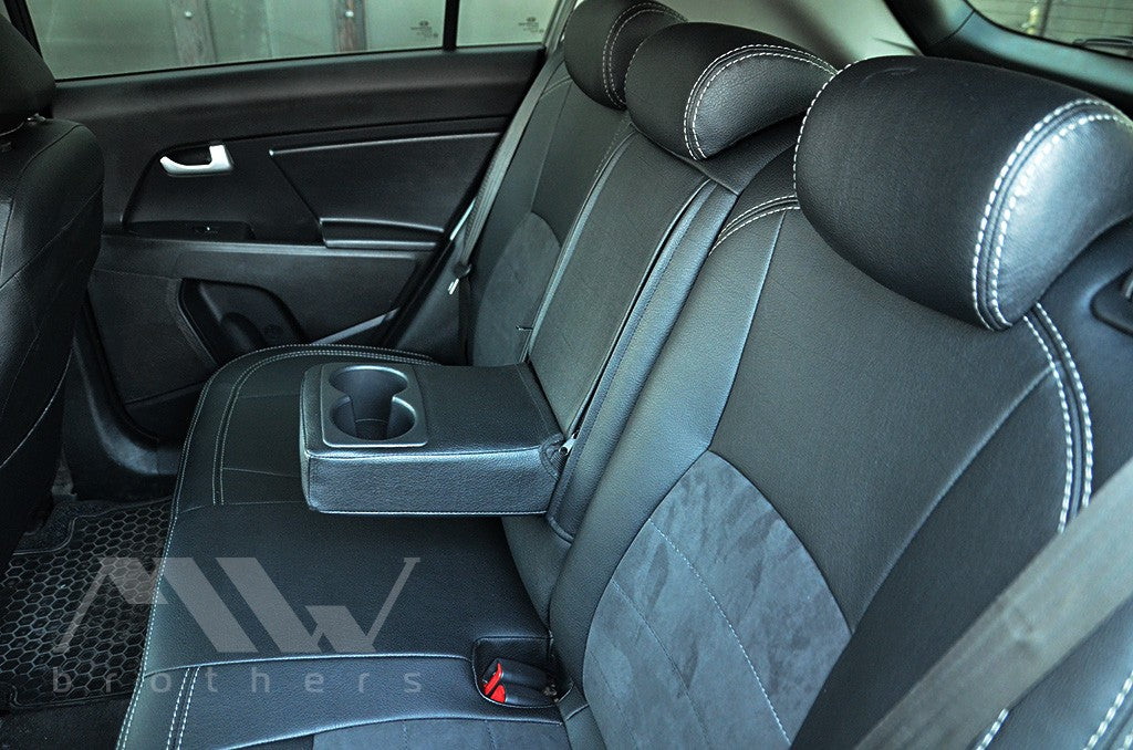 Set coprisedili su misura per KIA Sportage 3 (SL) (2010-2015), Leather Style