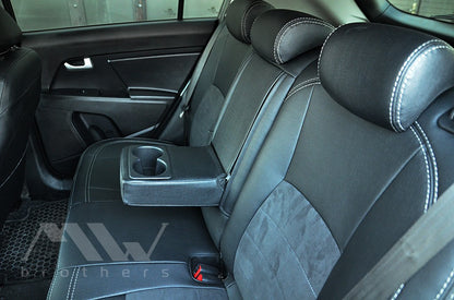 Set coprisedili su misura per KIA Sportage 3 (SL) (2010-2015), Leather Style