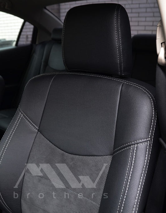 Maßgefertigte Sitzbezüge für Mazda 6 II (2008–2012), Lederoptik