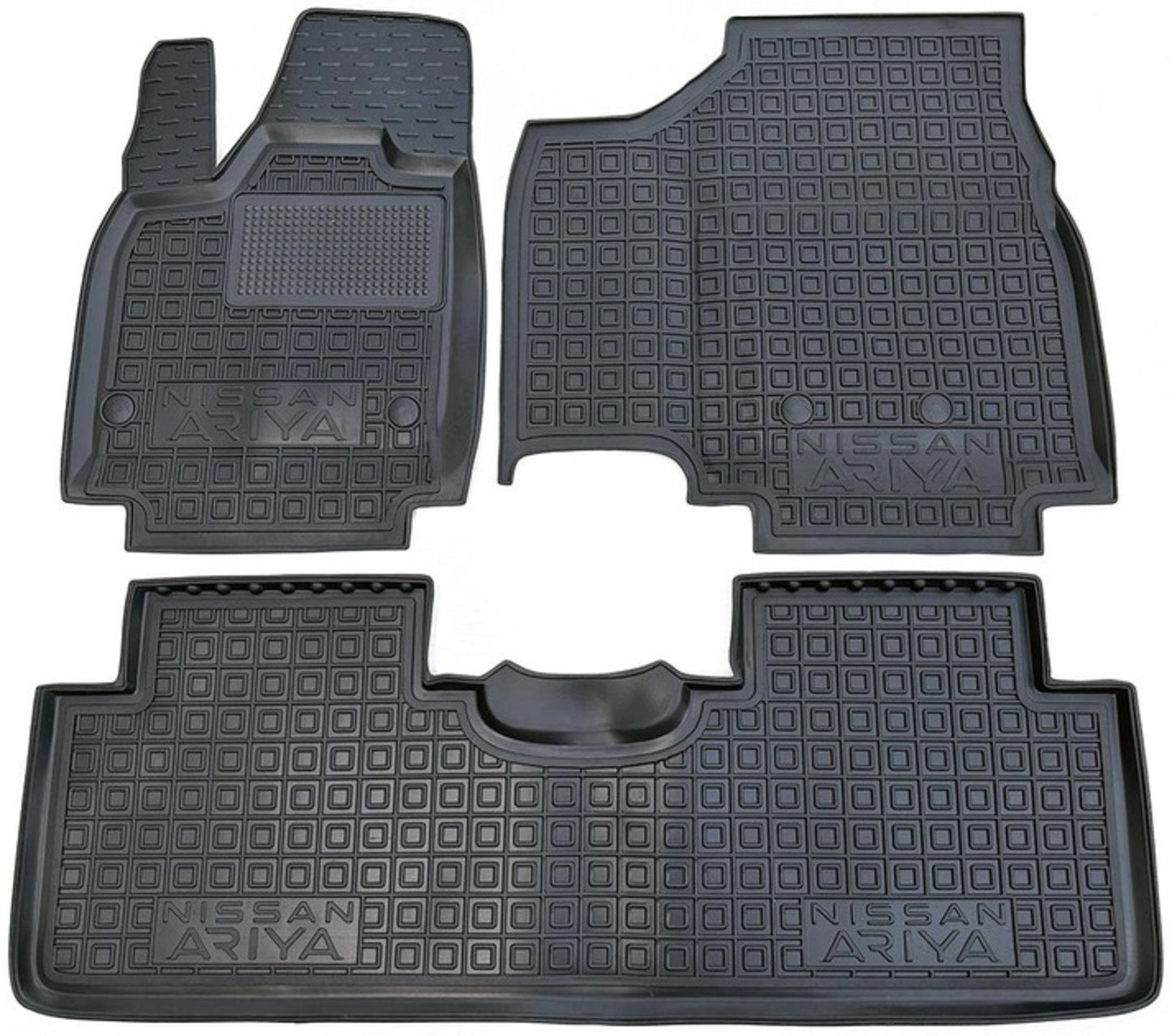 Set tappetini di gomma su misura per Nissan Nissan Ariya (2022 - oggi)