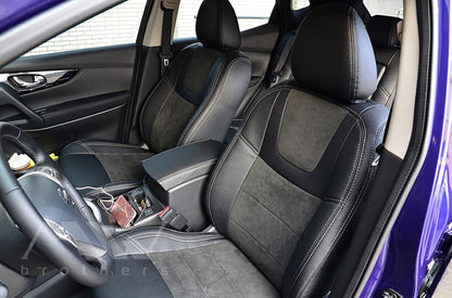 Set coprisedili su misura per Nissan Qashqai 2 (J11) (2013-2021), Leather Style