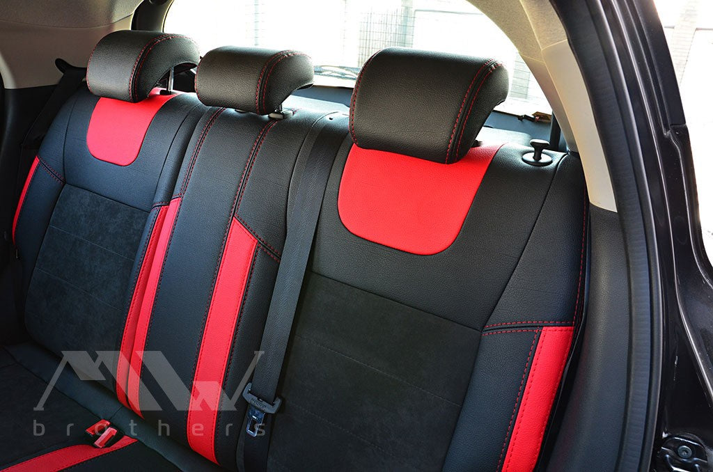 Set coprisedili su misura per Nissan Juke 1 (F15) (2010-2019), Leather Style