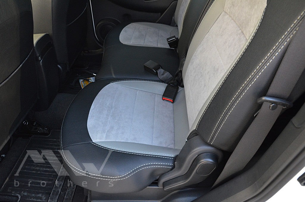 Set coprisedili su misura per Nissan Qashqai I (J10) (2006–2013), Leather Style