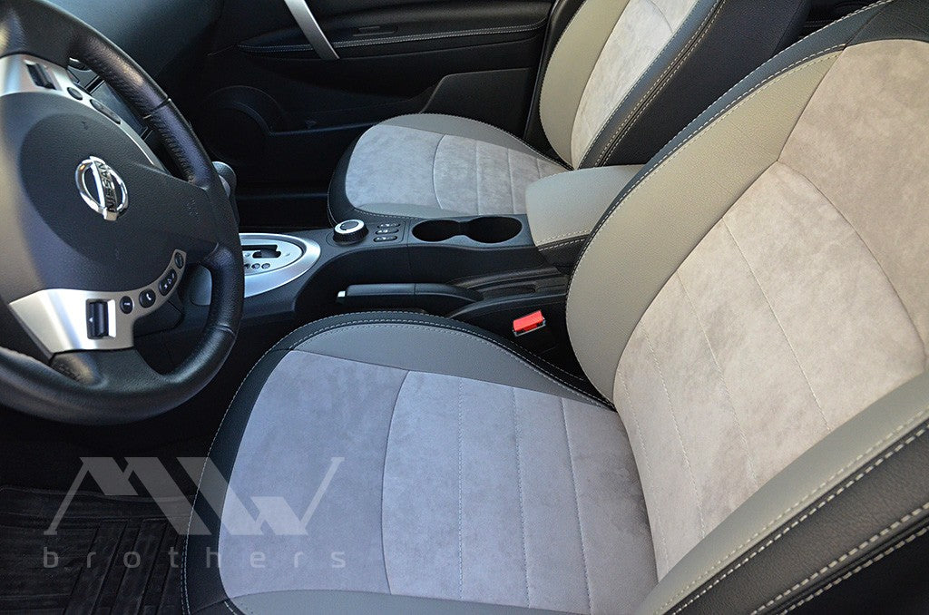 Set coprisedili su misura per Nissan Qashqai I (J10) (2006–2013), Leather Style