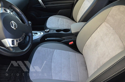 Set coprisedili su misura per Nissan Qashqai I (J10) (2006–2013), Leather Style