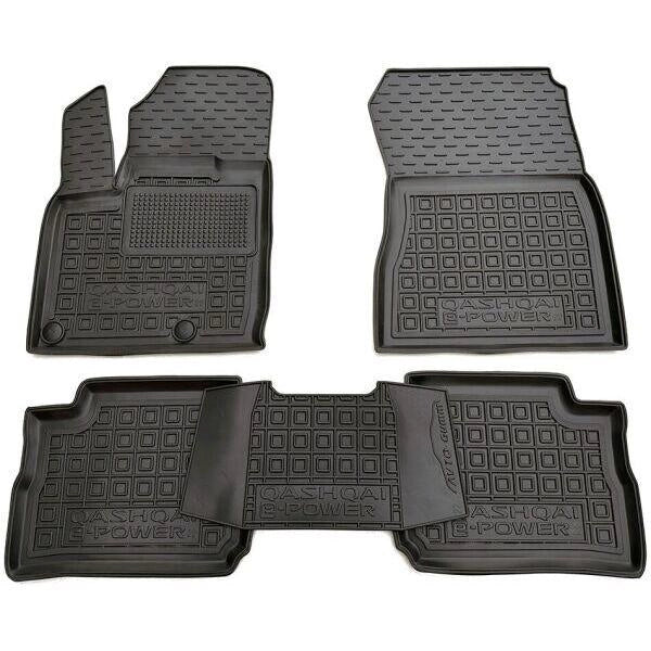 Set tappetini di gomma su misura per Nissan Qashqai 3 (J12) (2021-)