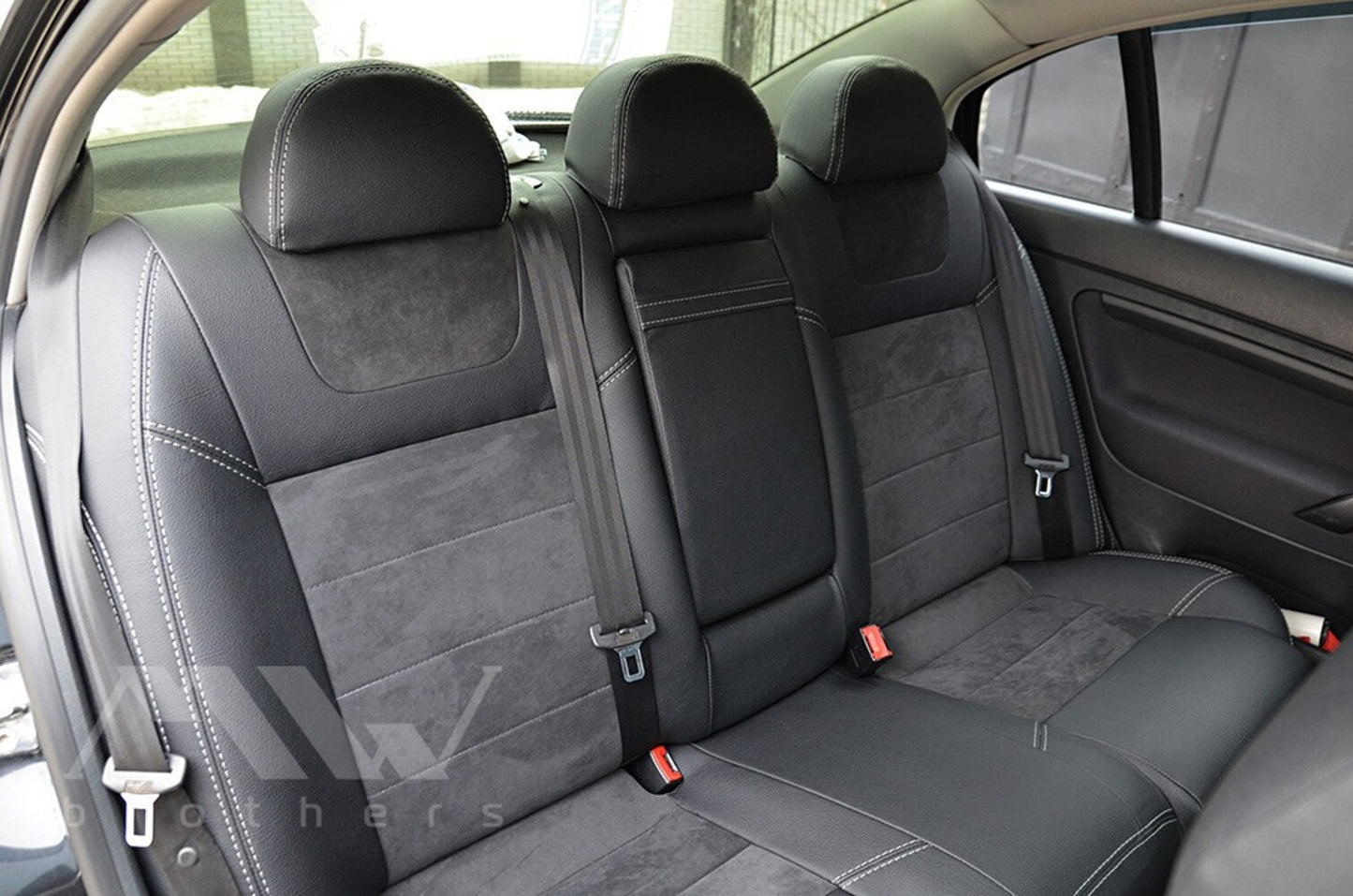Set coprisedili su misura per Skoda Superb I (2001-2008), Leather Style