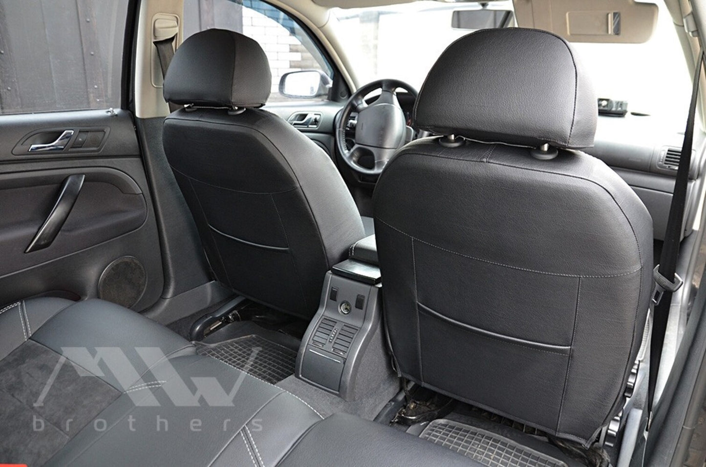 Set coprisedili su misura per Skoda Superb I (2001-2008), Leather Style