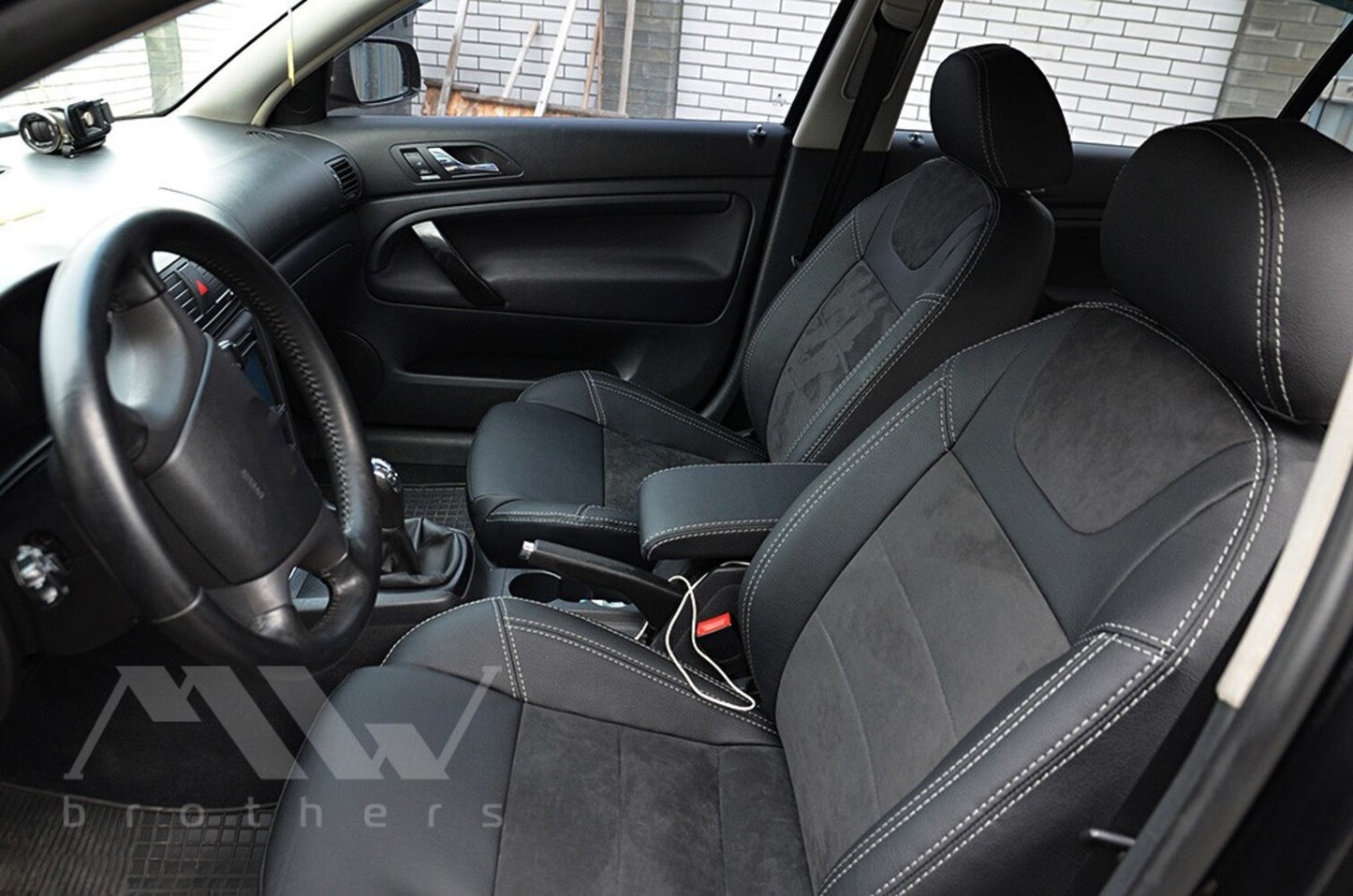 Set coprisedili su misura per Skoda Superb I (2001-2008), Leather Style