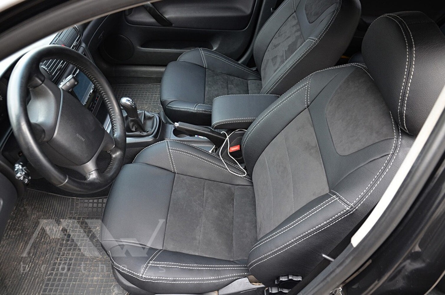Set coprisedili su misura per Skoda Superb I (2001-2008), Leather Style