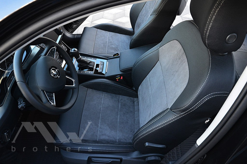 Set coprisedili su misura per Skoda Superb III (2015-2024), Leather Style