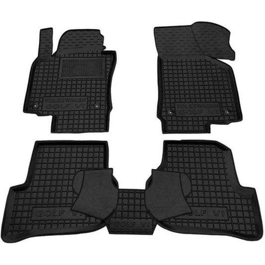 Set tappetini di gomma su misura per Volkswagen Golf 6 (2008-2013)