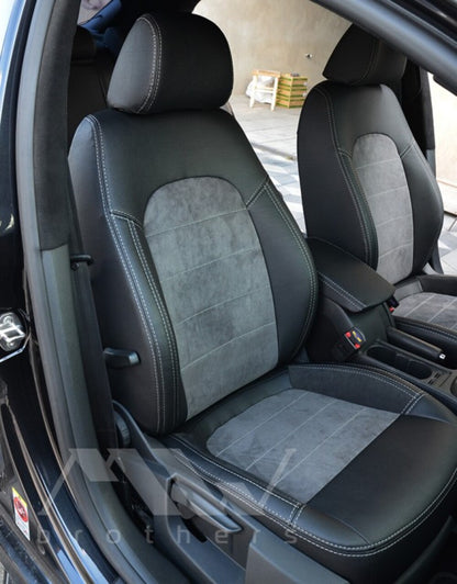 Set coprisedili su misura per Skoda Superb II (2008–2015), Leather Style