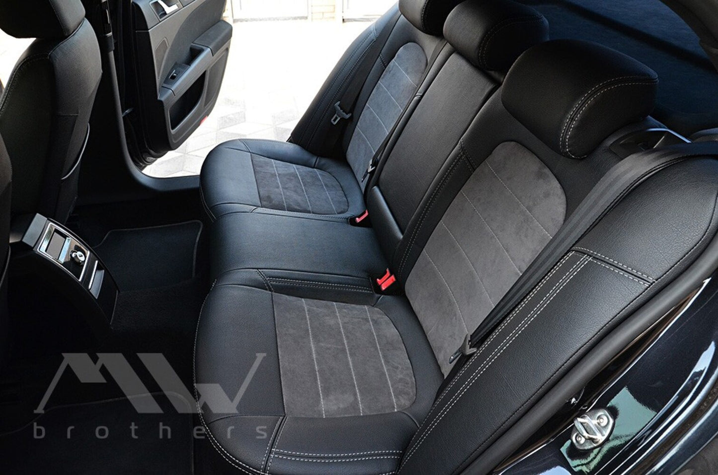Set coprisedili su misura per Skoda Superb II (2008–2015), Leather Style