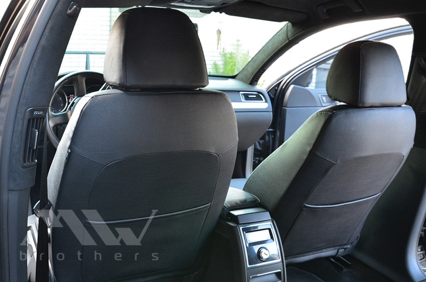 Set coprisedili su misura per Skoda Superb II (2008–2015), Leather Style