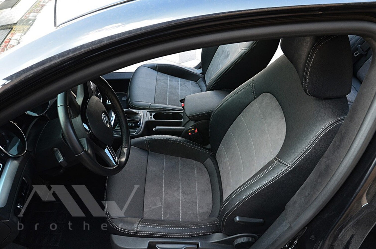 Set coprisedili su misura per Skoda Superb II (2008–2015), Leather Style