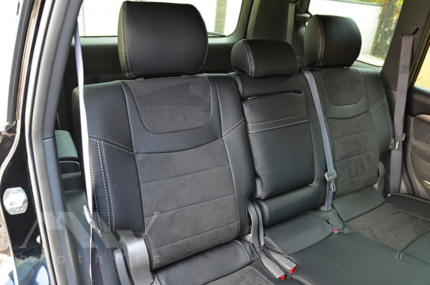 Set coprisedili su misura Toyota Land Cruiser Prado 120 (2002-2009), Leather Style