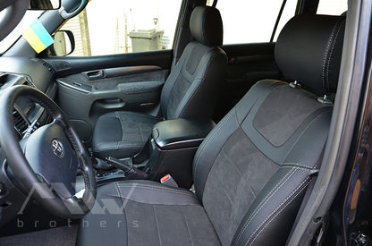 Set coprisedili su misura Toyota Land Cruiser Prado 120 (2002-2009), Leather Style