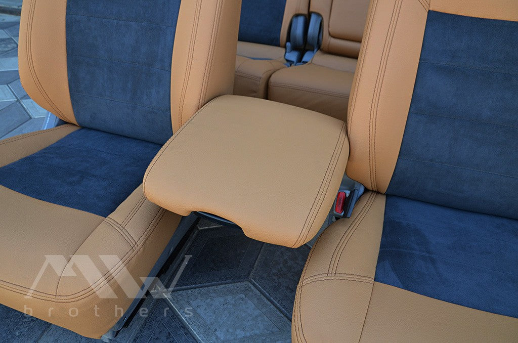 Set coprisedili su misura per Toyota Land Cruiser 100 (1998-2007), Leather Style
