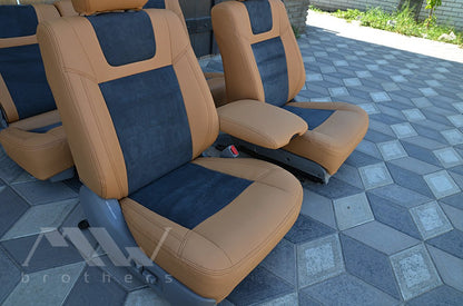 Set coprisedili su misura per Toyota Land Cruiser 100 (1998-2007), Leather Style