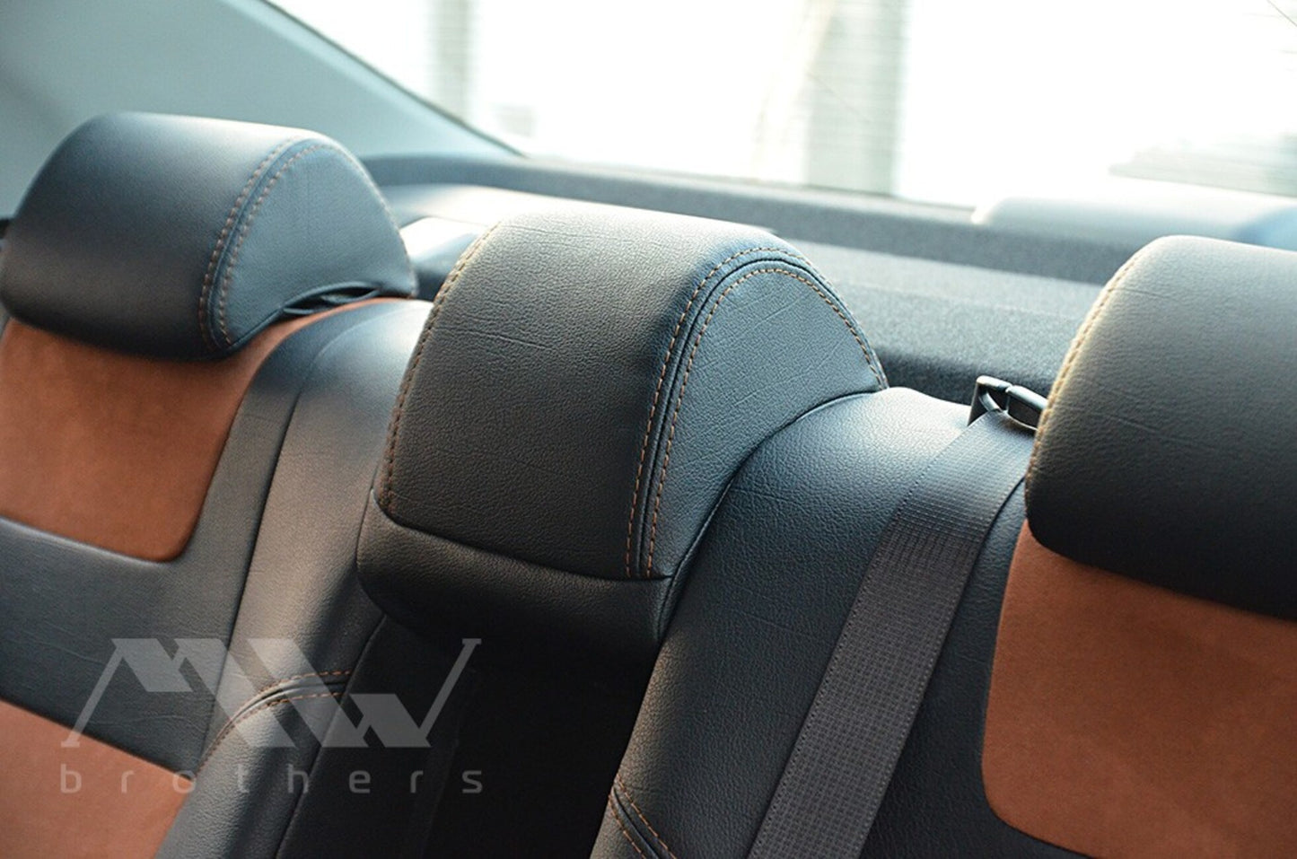 Set coprisedili su misura per Toyota Camry 50/55 (2011-2017), Leather style