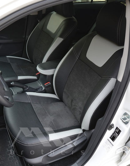 Set coprisedili su misura per Toyota Corolla 150 (2006-2013), Leather Style