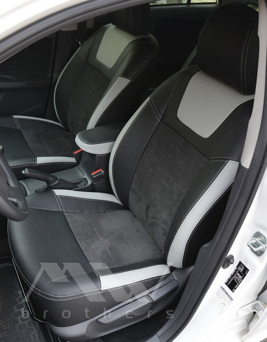 Set coprisedili su misura per Toyota Corolla 150 (2006-2013), Leather Style