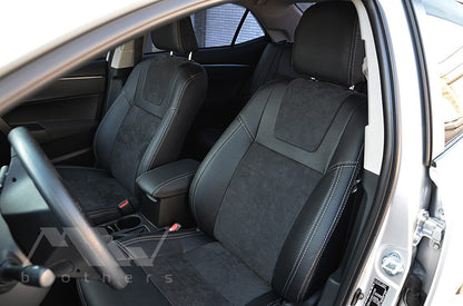 Set coprisedili su misura per Toyota Corolla (E170) (2013-2018), Leather Style