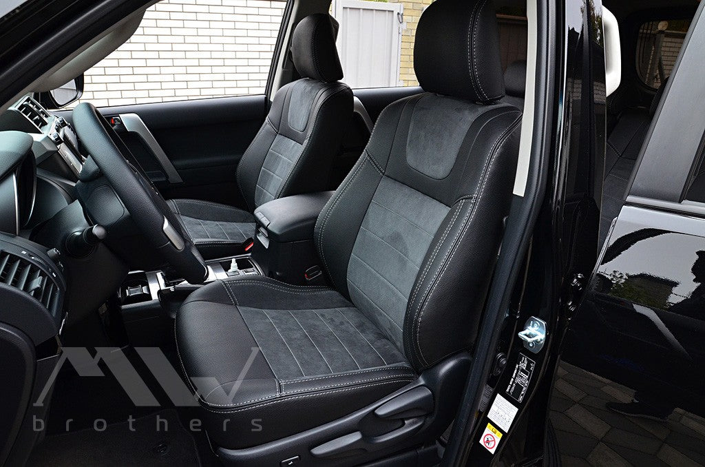 Set coprisedili su misura per Toyota Land Cruiser Prado 150 (2009-2023), Leather Style