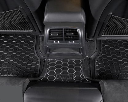 Set tappetini di gomma su misura per Audi A6 (C7) (2011-2018)