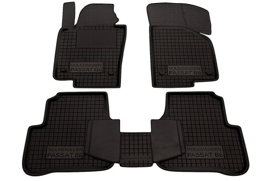 Set tappetini di gomma su misura per Volkswagen Passat B6 (2005-2011)