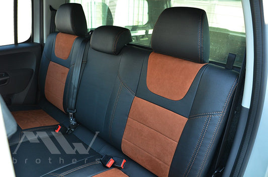 Set coprisedili su misura per Volkswagen Amarok 1 (2010-2020), Leather Style