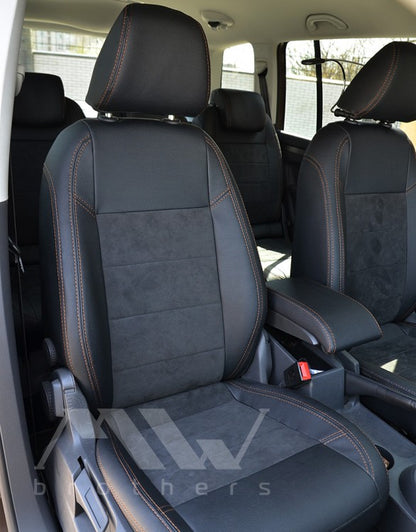 Set coprisedili su misura per Volkswagen Touran 1 (2003-2015), Leather Style